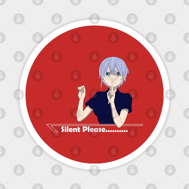 Anime Girl - 12 Magnet by SanTees
